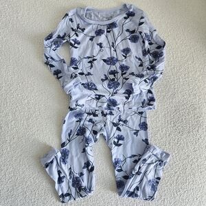 Kyte BABY Bamboo Light Lavender Pajamas Petunia